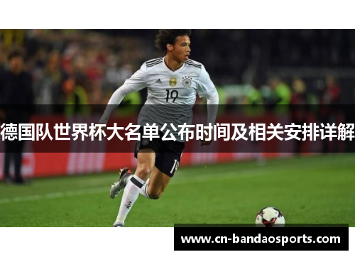 德国队世界杯大名单公布时间及相关安排详解