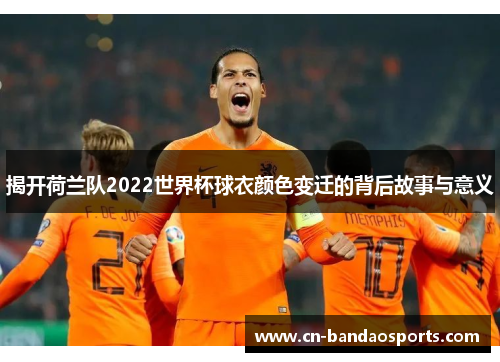 揭开荷兰队2022世界杯球衣颜色变迁的背后故事与意义